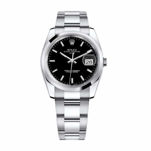 rolex-datejust-34mm-115200-steel-automatic-silver-dial.jpg Rolex Datejust 115200 Super Clone 1:1 Replica Watch | V-UNION