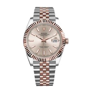 rolex-datejust-41mm-126331-sundust-rose-gold-jubilee-gold-dial-1.jpg Rolex Datejust 126331 Super Clone 1:1 Replica Watch | V-UNION