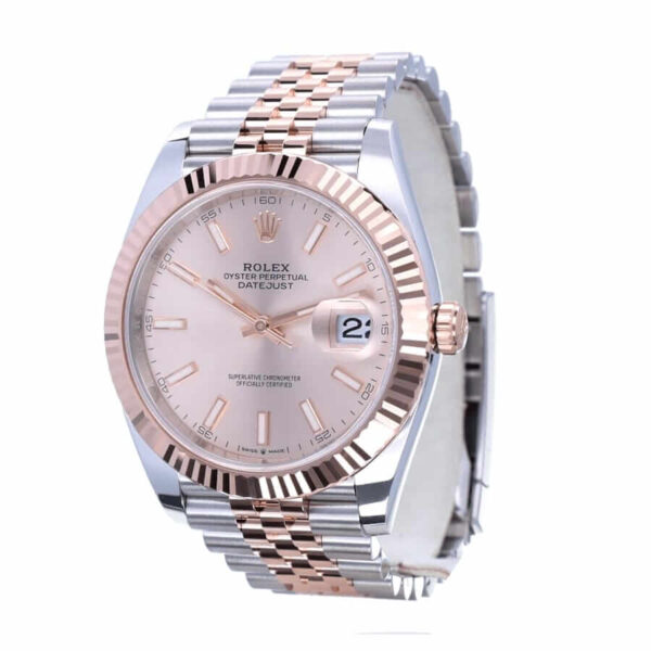 rolex-datejust-41mm-126331-sundust-rose-gold-jubilee-gold-dial-replica.jpg Rolex Datejust 126331 Super Clone 1:1 Replica Watch | V-UNION