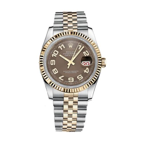 rolex-datejust-bronze-arabic-116233-replica.jpg Rolex Datejust 116233 Super Clone 1:1 Replica Watch | V-UNION