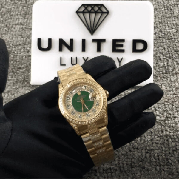 rolex-datejust-green-dial-replica-2.jpg Rolex Day-Date 118348 Super Clone 1:1 Replica Watch | V-UNION