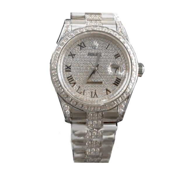 rolex-datejust-white-diamond-dial-iced-out-replica.jpg Rolex Yacht-Master 116622 Iced Out Authentic Super Clone 1:1 Replica Watch | V-UNION