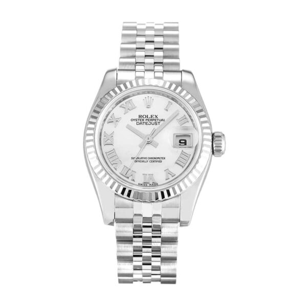 rolex-datejust-white-roman-numeral-replica-179174.jpg Rolex Datejust 179174 White Super Clone 1:1 Replica Watch | V-UNION