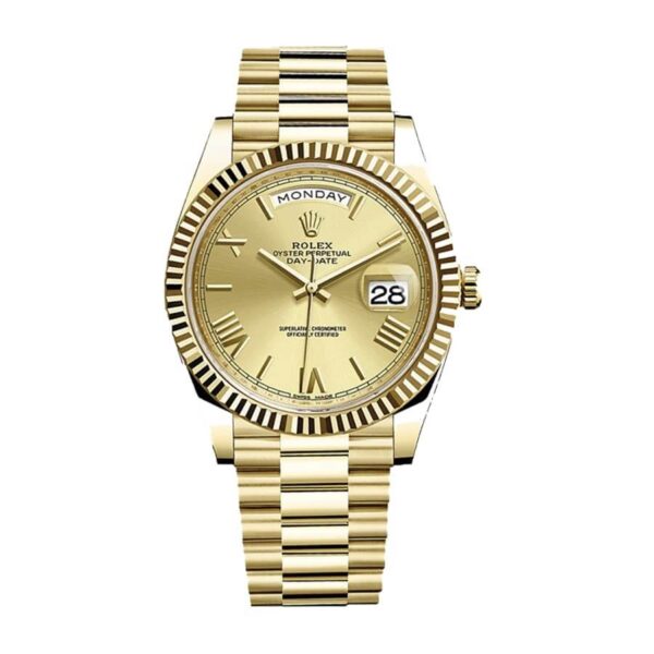 rolex-day-date-228238-40mm-kw-yellow-gold-champagne-dial.jpg Rolex Day-Date 228238 Super Clone 1:1 Replica Watch | V-UNION