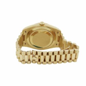 rolex-day-date-228238-yellow-gold-silver-diagonal-dial-replica.jpg Rolex Day-Date 228238 Super Clone 1:1 Replica Watch | V-UNION