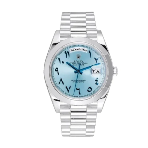 rolex-day-date-40-228206-ice-blue-arabic-dial-1.webp Rolex Day-Date 228206 Super Clone 1:1 Replica Watch | V-UNION