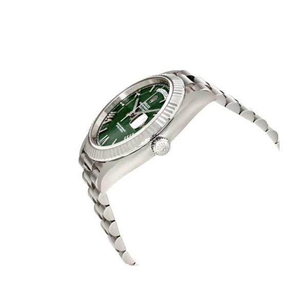rolex-day-date-40-228239-stainless-steel-green-dial-oyster-replica.jpg Rolex Day-Date 228239 Super Clone 1:1 Replica Watch | V-UNION