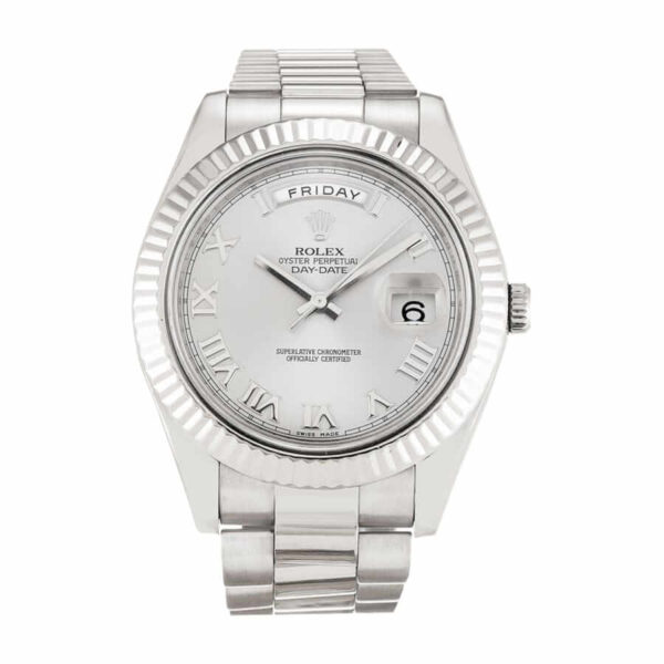 rolex-day-date-ii-218239-white-dial-replica.jpg Rolex Day-Date 218239 Super Clone 1:1 Replica Watch | V-UNION