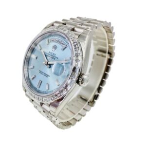 rolex-day-date-platinum-228396tbr001-ice-blue-baguette-index-replica-1.jpg Rolex Day-Date 228396TBR Ice Blue Baguette Super Clone 1:1 Replica Watch | V-UNION