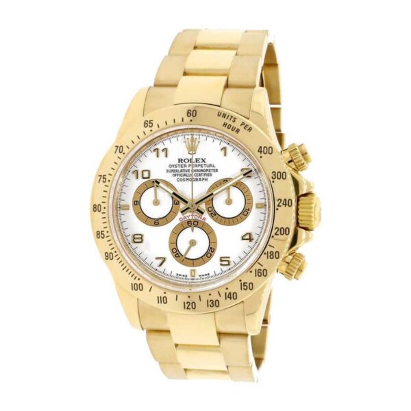rolex-daytona-cosmograph-116528-jf-yellow-gold-white-dial-replica-1.jpg Rolex Cosmograph Daytona 116528 Super Clone 1:1 Replica Watch | V-UNION