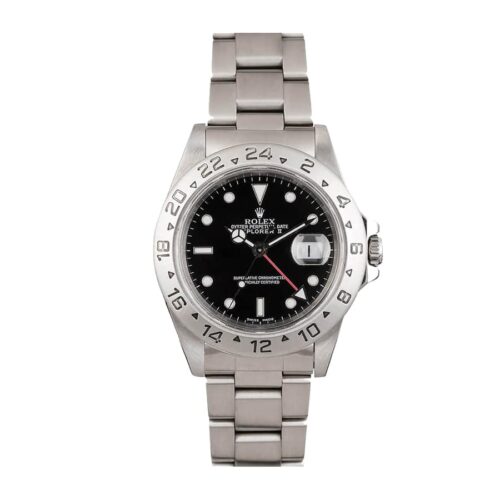 rolex-explorer-ii-vintage-unpolished-rail-spider-black-dial-16550-replica.jpg Rolex Explorer II 16570 Super Clone 1:1 Replica Watch | V-UNION