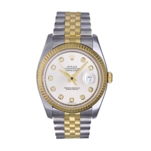 rolex-jubilee-datejust-116233-36mm-steel-automatic-champagne-dial-replica.jpg Rolex Datejust 16233 Signature Super Clone 1:1 Replica Watch | V-UNION
