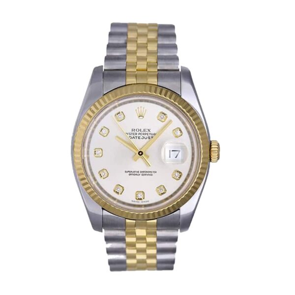 rolex-jubilee-datejust-116233-36mm-steel-automatic-champagne-dial-replica.jpg Rolex Datejust 16233 Signature Super Clone 1:1 Replica Watch | V-UNION