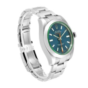 rolex-milgauss-blue-dial-green-crystal.jpg Rolex Milgauss 116400GV Blue Dial Super Clone 1:1 Replica Watch | V-UNION