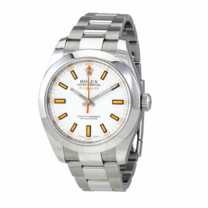 rolex-milgauss-white_dial_unitedluxury.jpg Rolex Milgauss 116400 Super Clone 1:1 Replica Watch | V-UNION