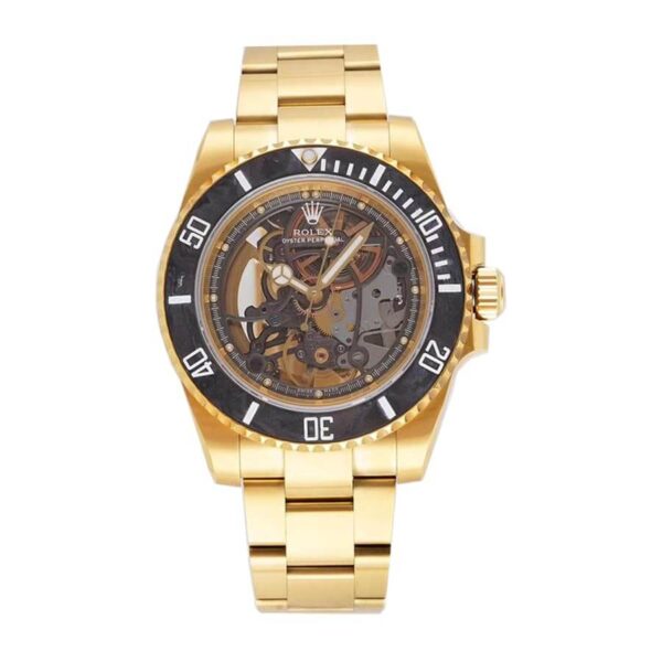 rolex-oyster-perpetual-skeleton-dial-steel-gold-114200-replica.jpg Rolex Submariner 114200 Super Clone 1:1 Replica Watch | V-UNION