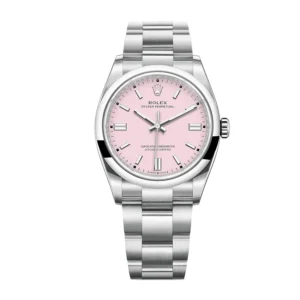 rolex-perpetual-pink-124300-replica-1.webp Rolex Milgauss Oyster Perpetual 124300 “Candy Pink” Collector’s Clone 1:1