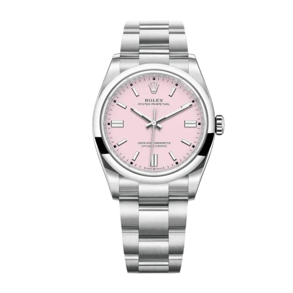 rolex-perpetual-pink-124300-replica-1.webp Rolex Milgauss 124300 Oyster Perpetual Super Clone 1:1 Replica Watch | V-UNION