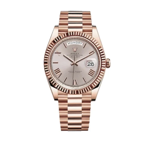 rolex-rhodium-replica.webp Rolex Day-Date 228235 Super Clone 1:1 Replica Watch | V-UNION
