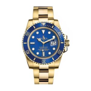 rolex-submariner-blue-dial-gold-116618lb-replica.jpg Rolex Submariner Date 326934 Bluesy Super Clone 1:1 Replica Watch | V-UNION