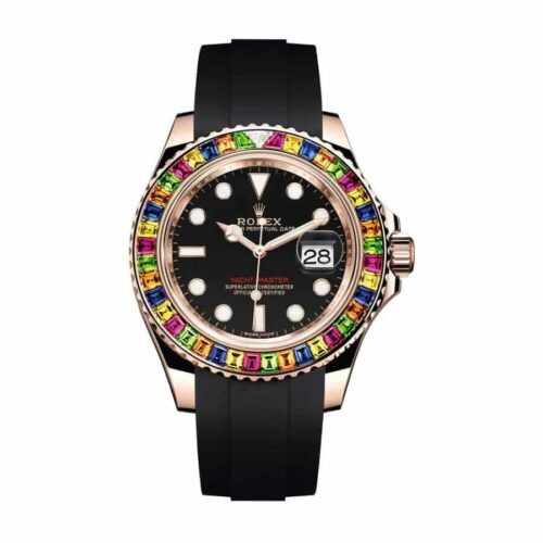 rolex-yachtmaster-rubber-strap-replica.jpg Rolex Yacht-Master 116695 Super Clone 1:1 Replica Watch | V-UNION