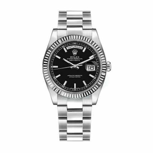 rolex_118239-black-index-oyster_unitedluxury.jpg Rolex Day-Date 228238 Super Clone 1:1 Replica Watch | V-UNION