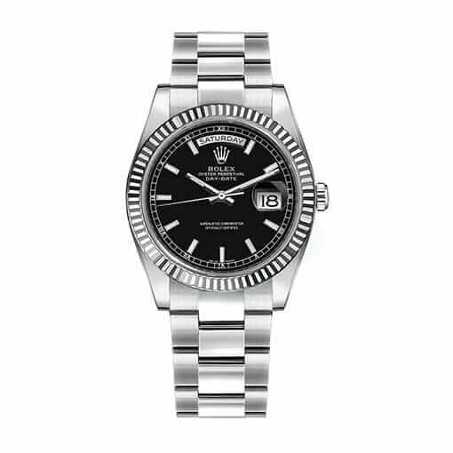 rolex_118239-black-index-oyster_unitedluxury.jpg Rolex Day-Date 228238 Super Clone 1:1 Replica Watch | V-UNION