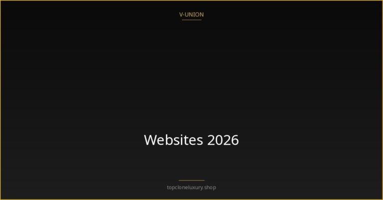Best Super Clone Watch Websites 2026 - V-UNION featured image